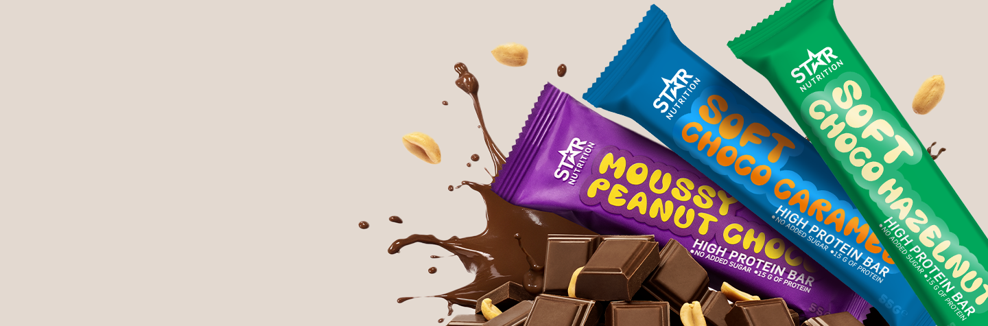 Star Nutrition Soft Protein Bar -10%. Erbjudandet g&auml;ller till och med 30 september